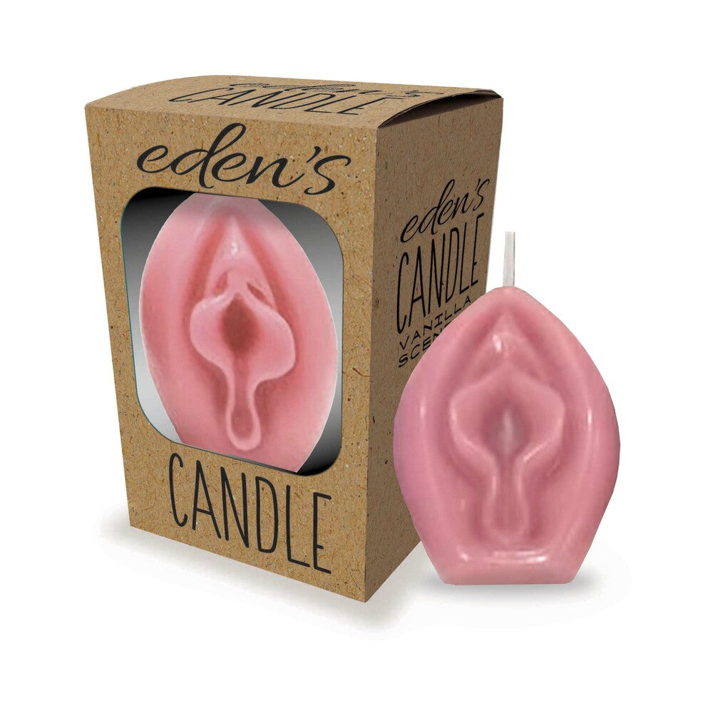 Eden's Vagina Candle - Rose - Vanilla