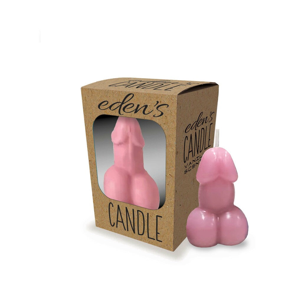 Eden's Penis Candle - Rose - Vanilla