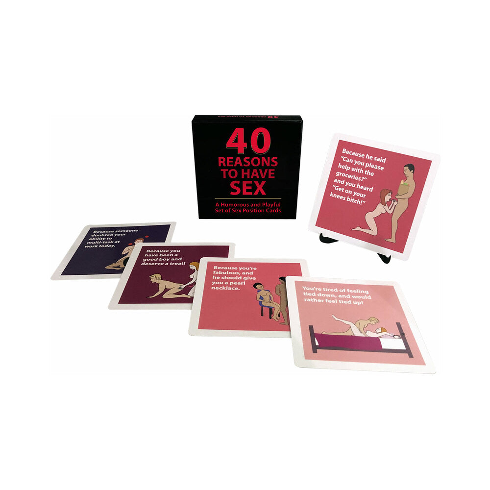 40 Reasons to Have Sex