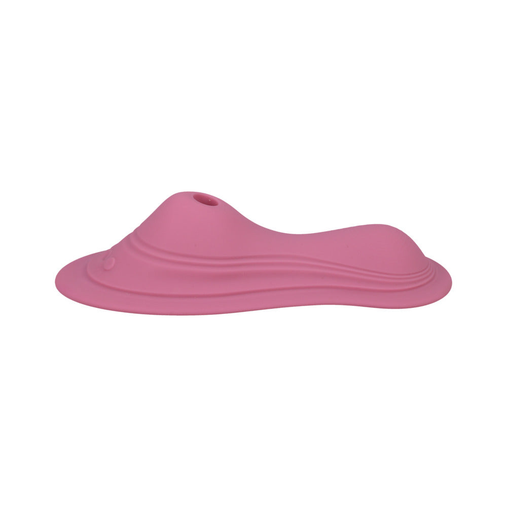 iRide Pleasure Seat Suck Stimulator Rechargeable w/Wireless Remote - Dusty Pink