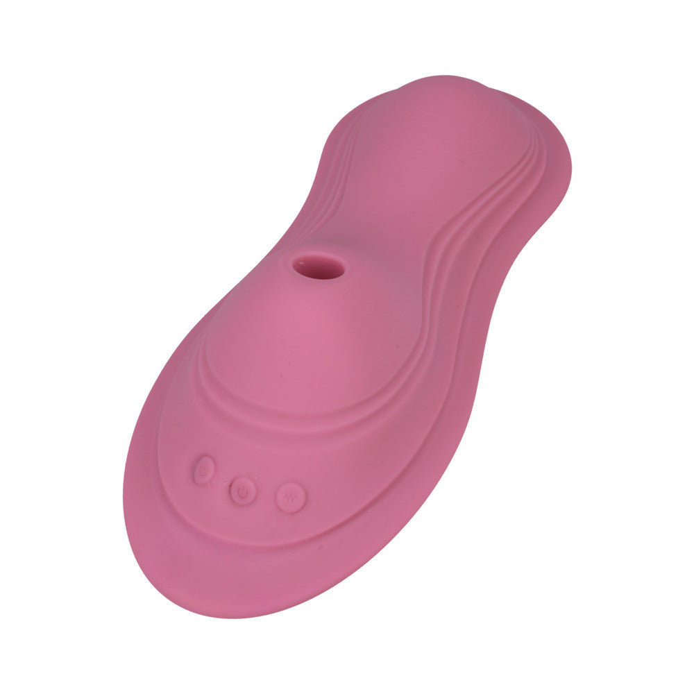 iRide Pleasure Seat Suck Stimulator Rechargeable w/Wireless Remote - Dusty Pink