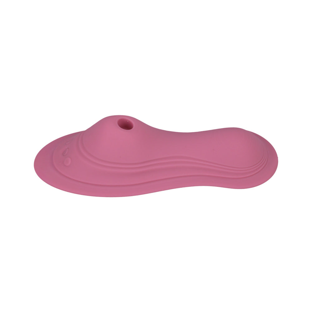 iRide Pleasure Seat Suck Stimulator Rechargeable w/Wireless Remote - Dusty Pink