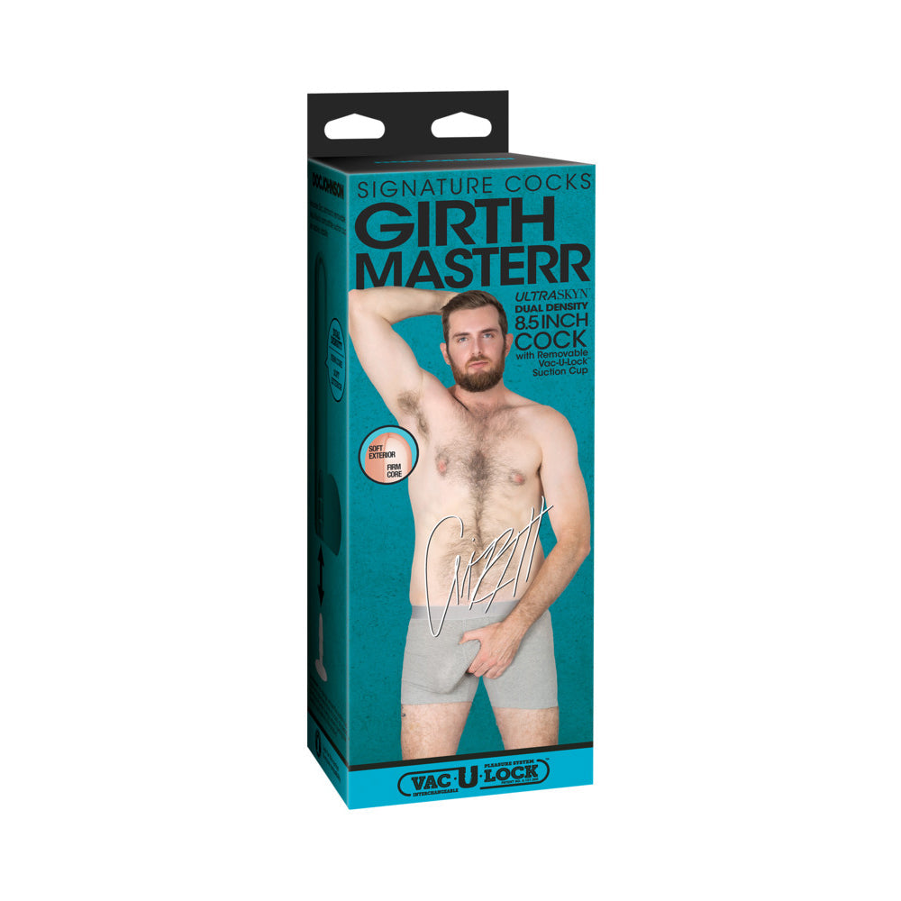 Signature Cocks ULTRASKYN 8.5" Cock w/Removable Vac-U-Lock Suction Cup - Girthmasterr