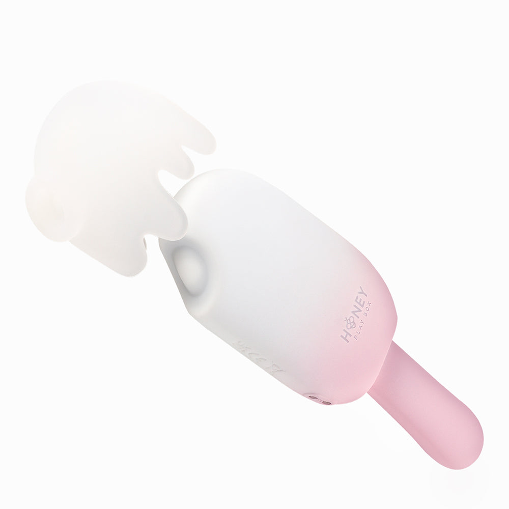 Honey Play Box Bite Me Cream Pop Stimulator-Pink