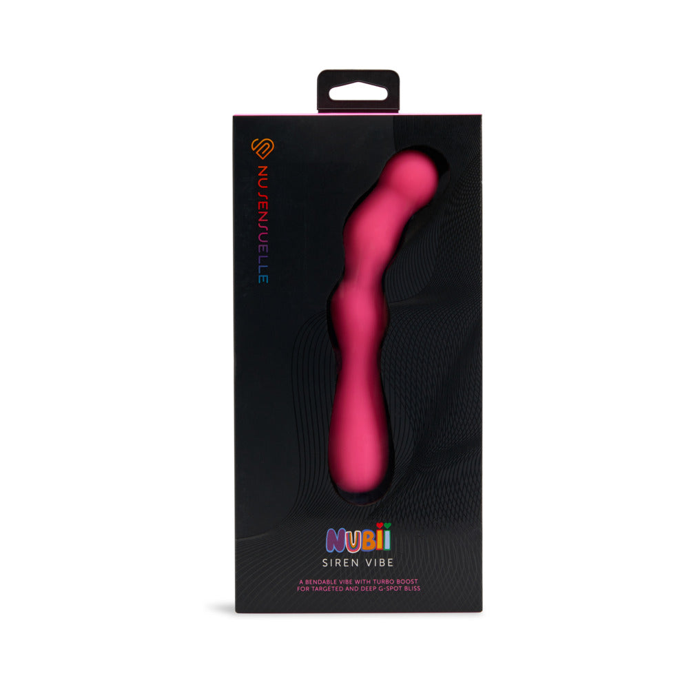 Nu Sensuelle Siren Nubii G-Spot Vibe w/Hinge - Pink