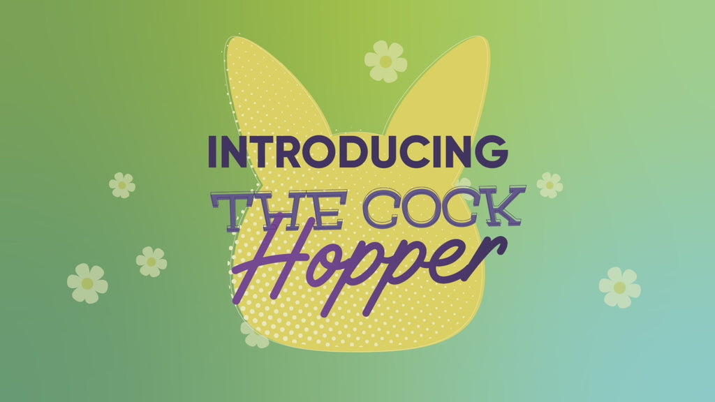 Natalie's Toy Box The Cock Hopper Cock Ring & Bullet Vibrator - Purple
