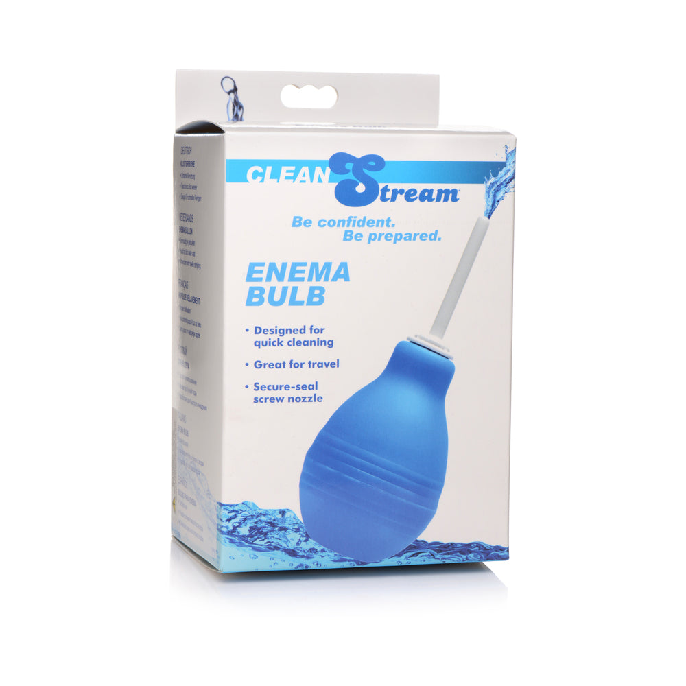 Clean Stream Enema Bulb-Blue