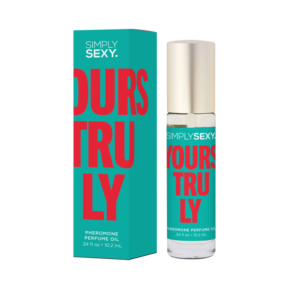 Simply Sexy Affirmations Pheromone Perfume Oil Roll-On-Yours Truly 0.34oz