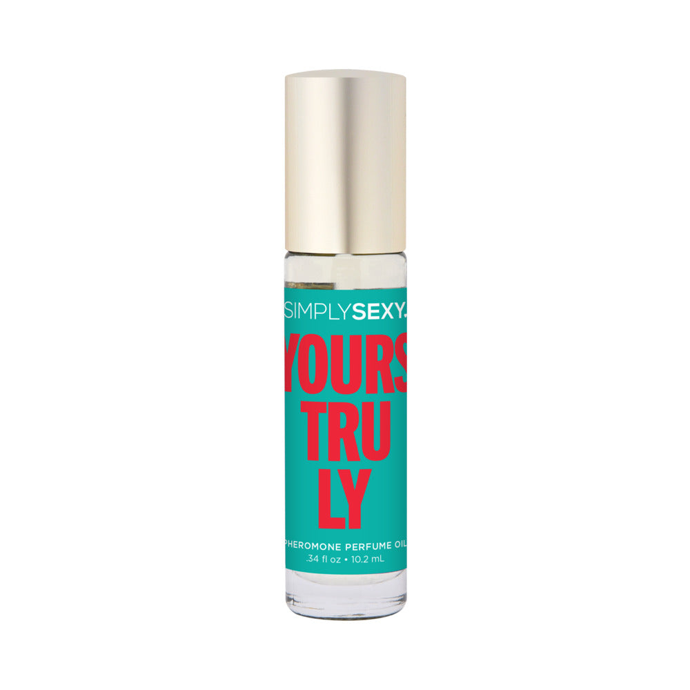 Simply Sexy Affirmations Pheromone Perfume Oil Roll-On-Yours Truly 0.34oz