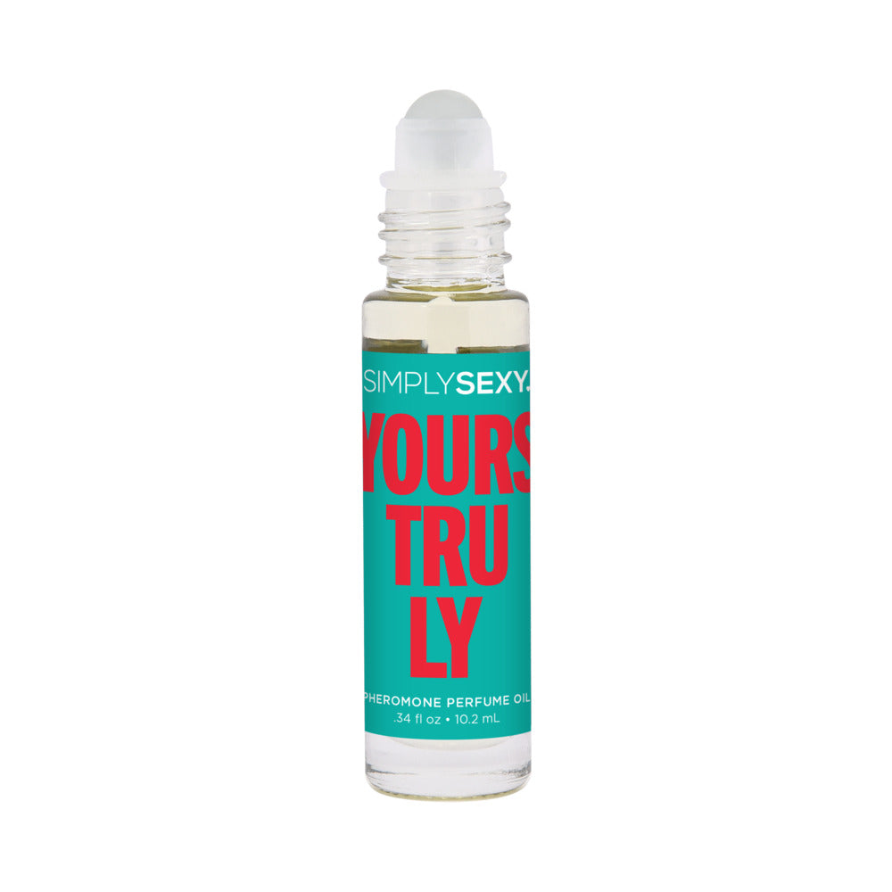 Simply Sexy Affirmations Pheromone Perfume Oil Roll-On-Yours Truly 0.34oz
