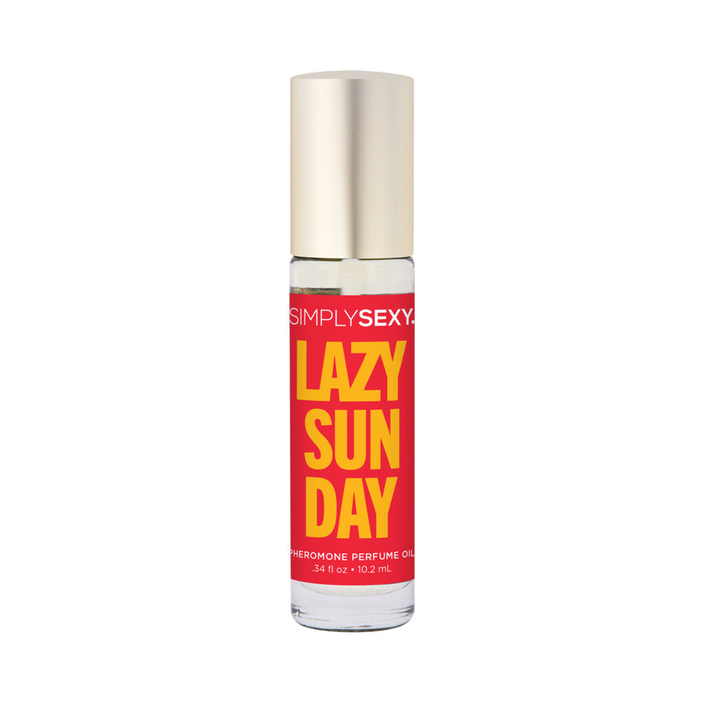 Simply Sexy Affirmations Pheromone Perfume Oil Roll-On Lazy Sunday 0.34oz