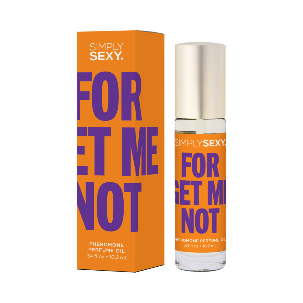 Simply Sexy Affirmations Pheromone Perfume Oil Roll-On-Forget Me Not 0.34oz