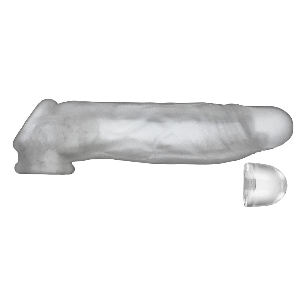 Oxballs Dicker Adjust-Fit Extender - Clear Ice