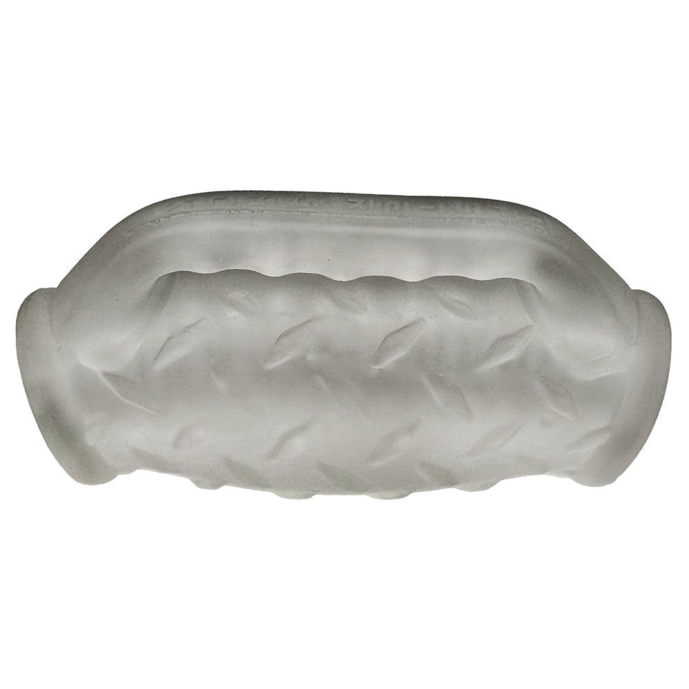 Oxballs MasterJack Double Penetration Stroker - Jo Clear Ice