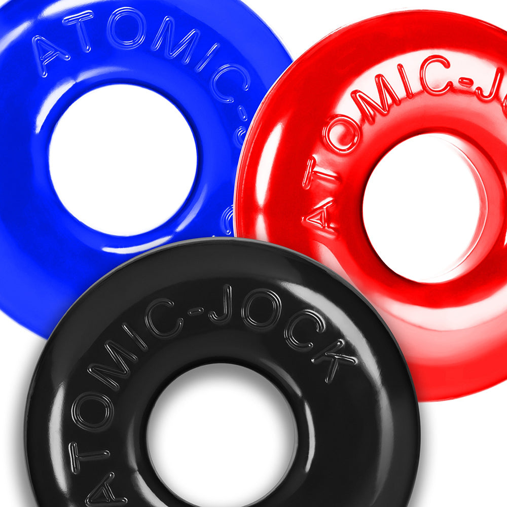 Oxballs Ringer Max 3 Pack Cockrings - Multi Color