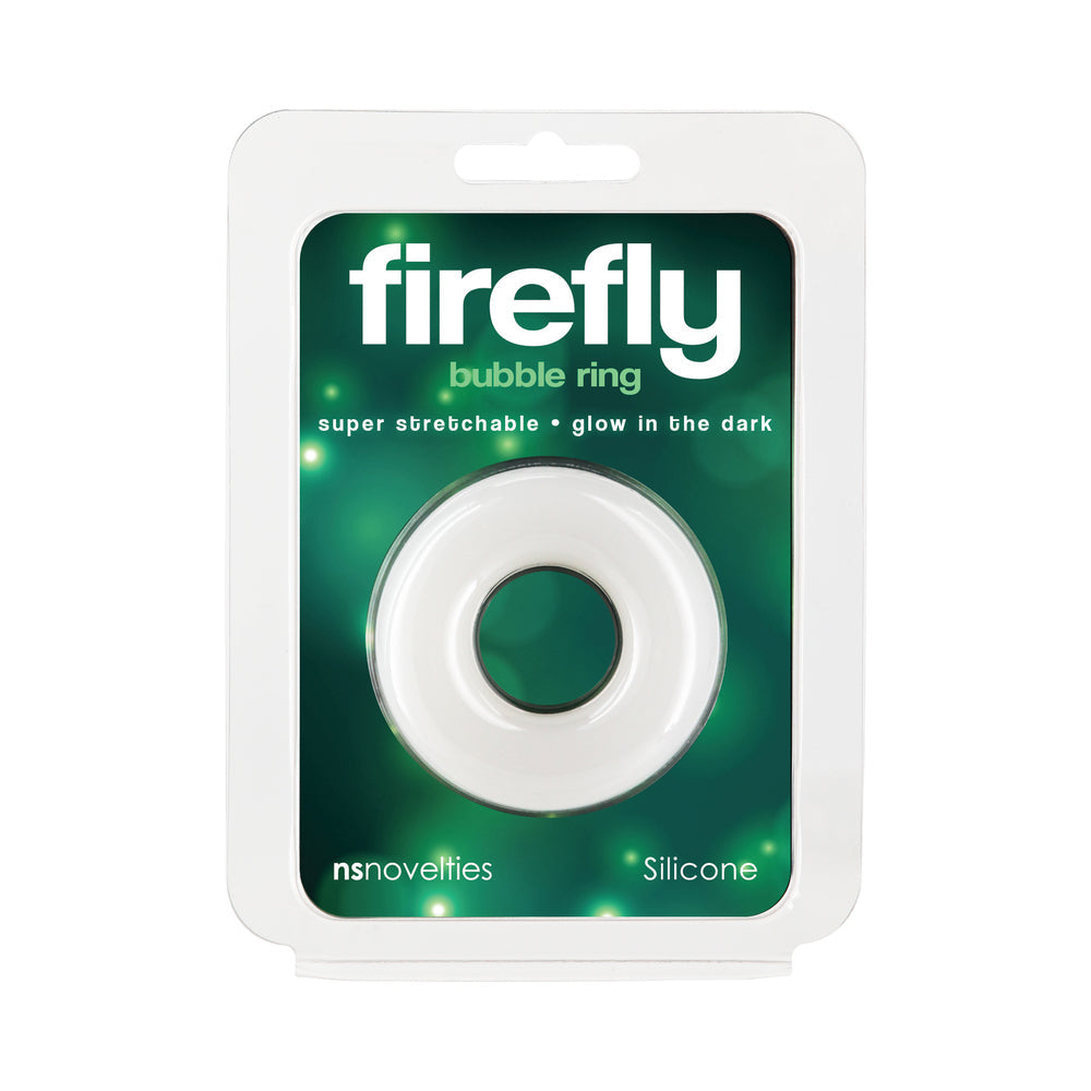 Firefly Bubble Ring Medium-White
