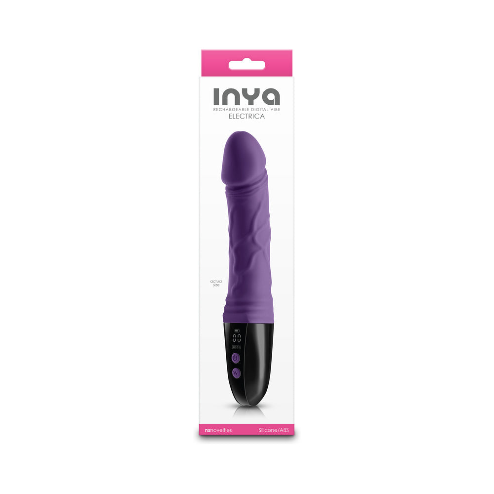 INYA Electrica Phallic Digital Vibrator - Purple