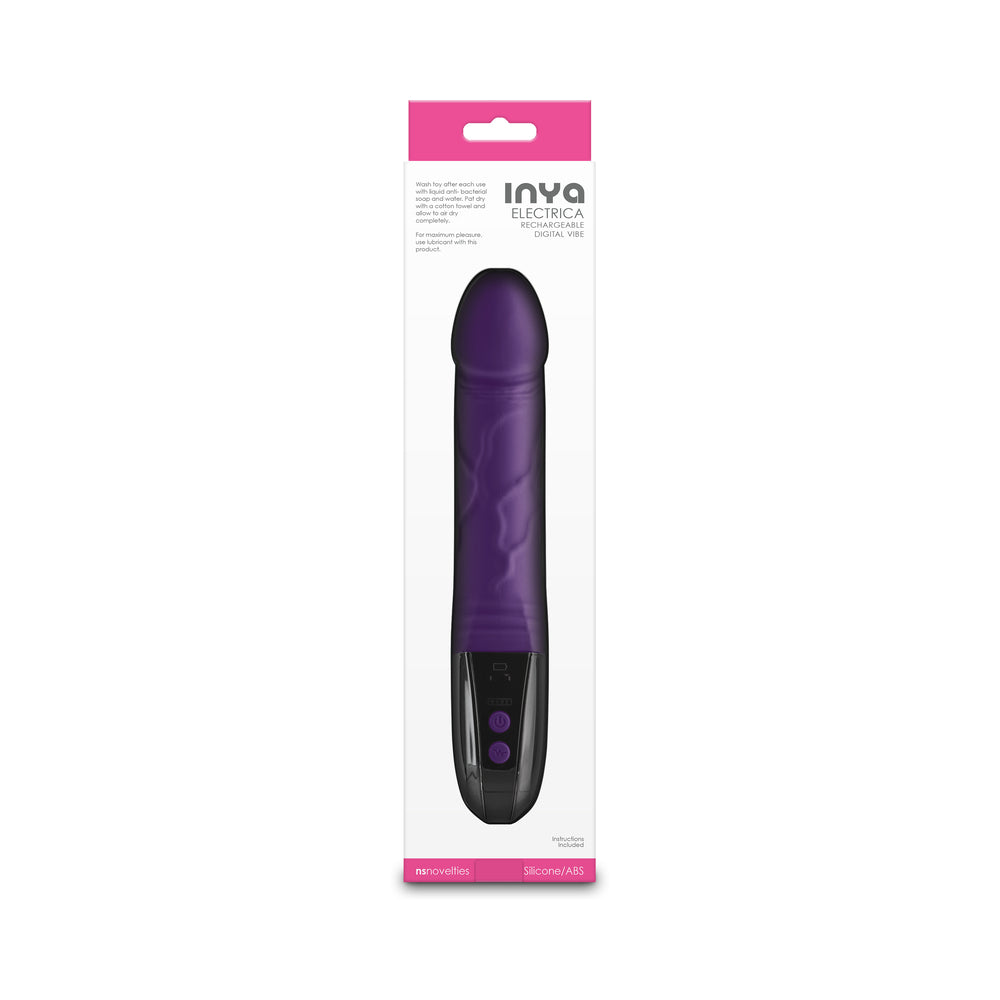 INYA Electrica Phallic Digital Vibrator - Purple