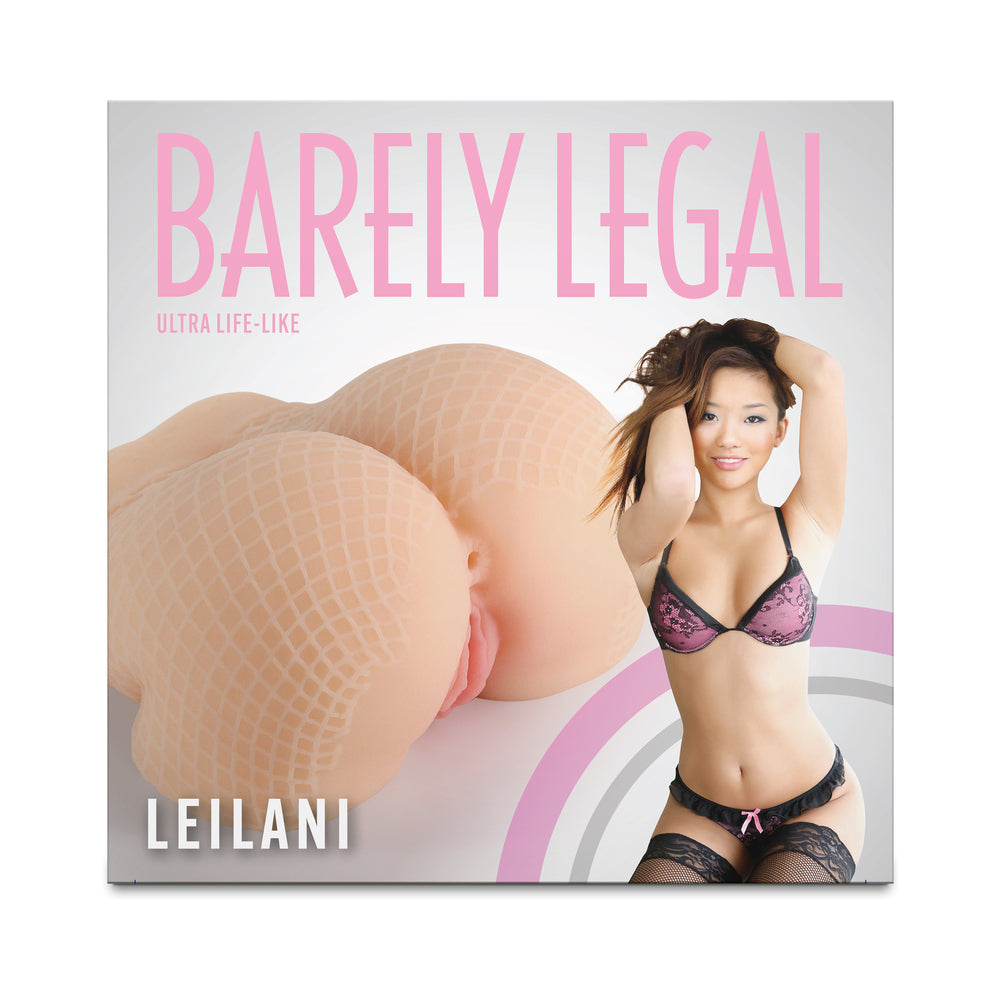 Barely Legal Leilani Realistic Pussy & Anal Stroker - Tan
