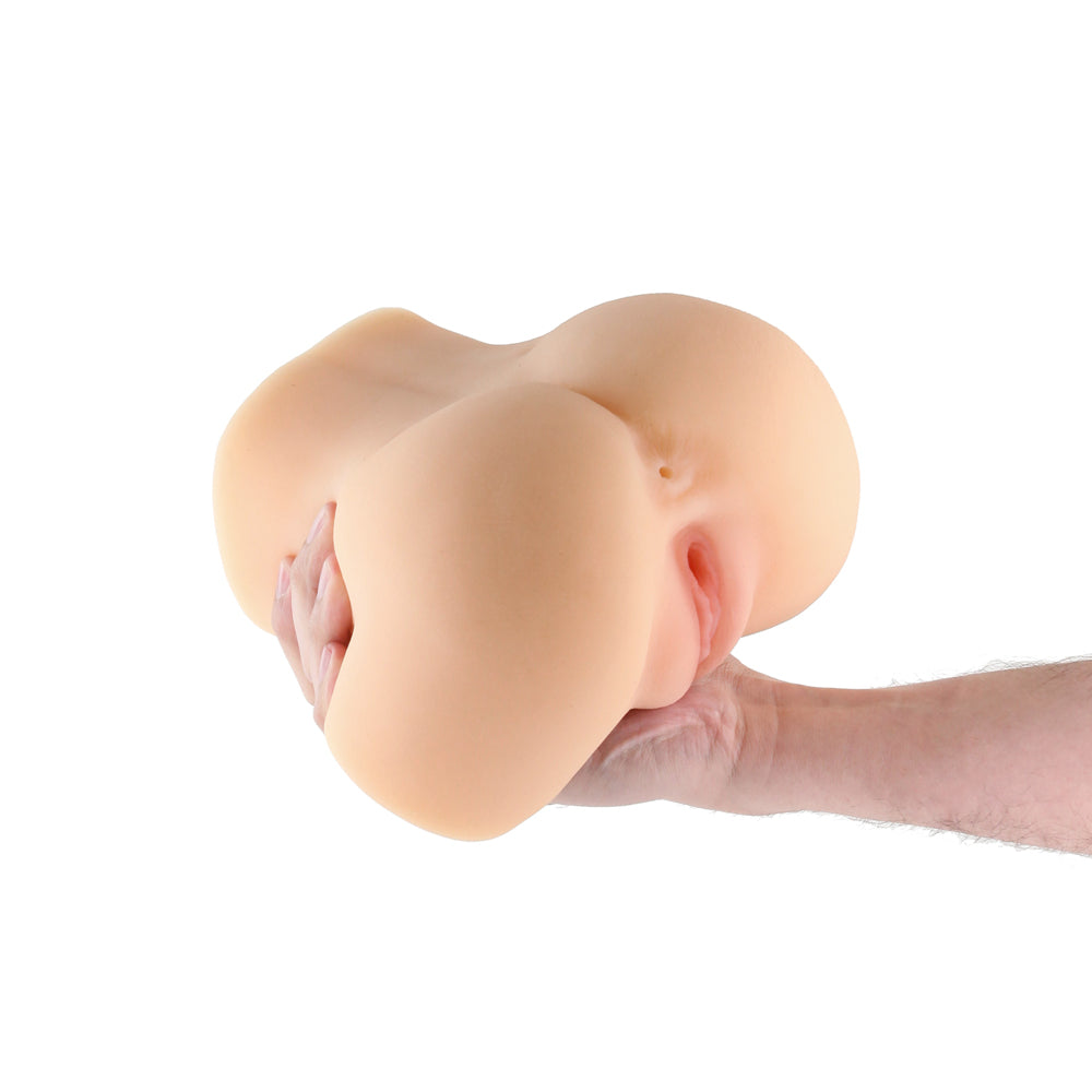 Barely Legal Lotus Realistic Pussy & Anal Stroker - Tan