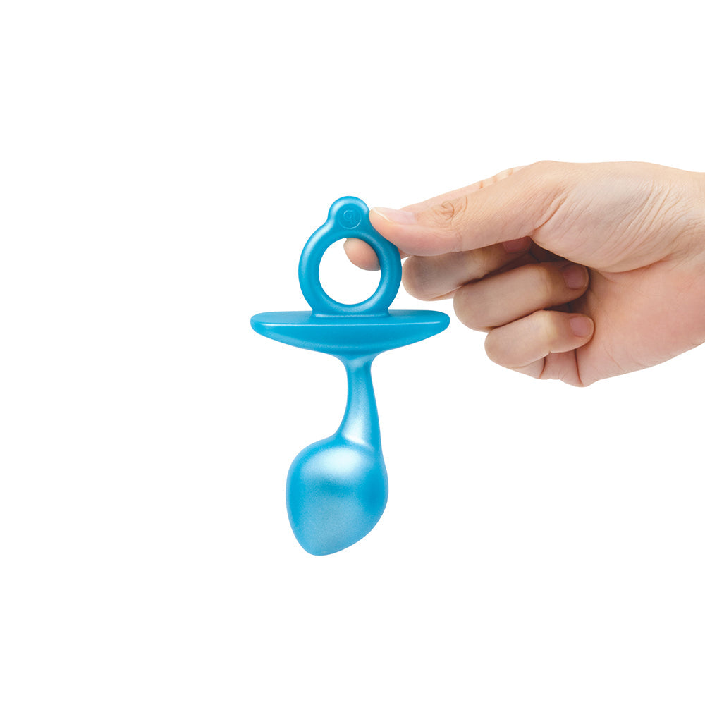 b-Vibe Butties Bulb Tapered Prostate Plug - Blue