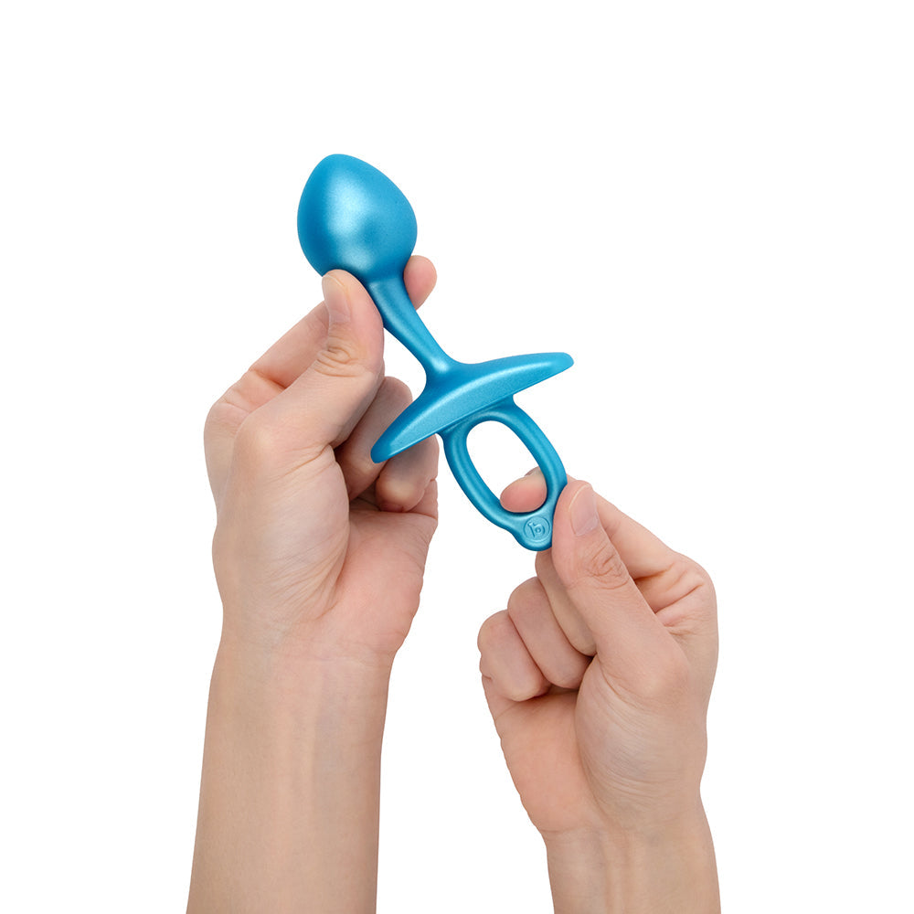 b-Vibe Butties Bulb Tapered Prostate Plug - Blue