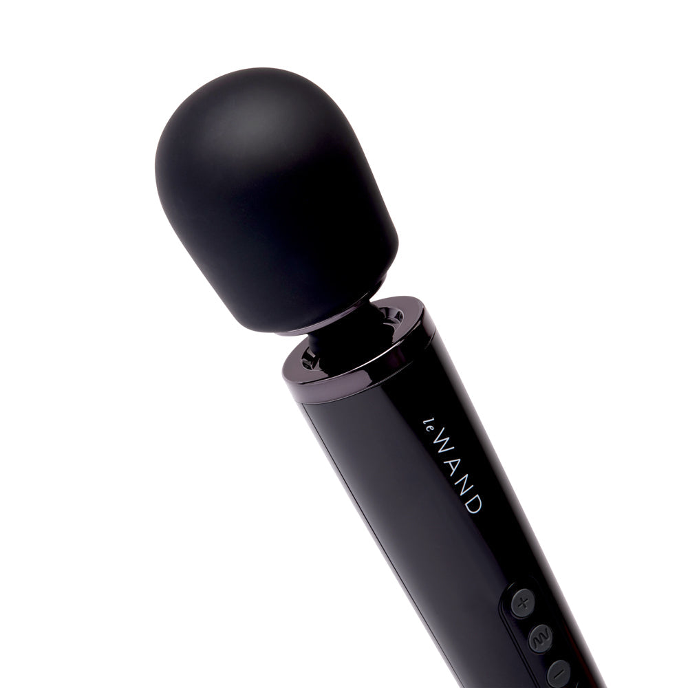 Le Wand Powerful Plug-In Vibrating Massager - Black