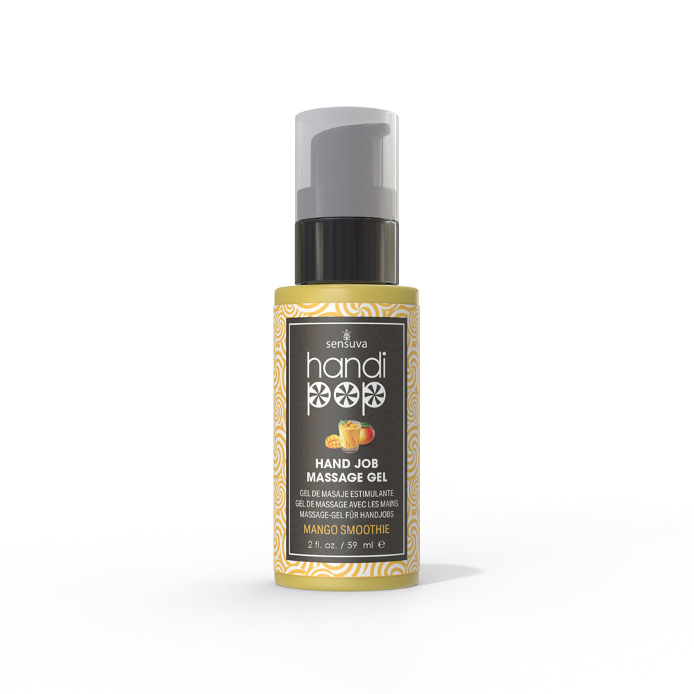 Sensuva Handipop Edible Massage Gel-Mango Smoothie 2oz