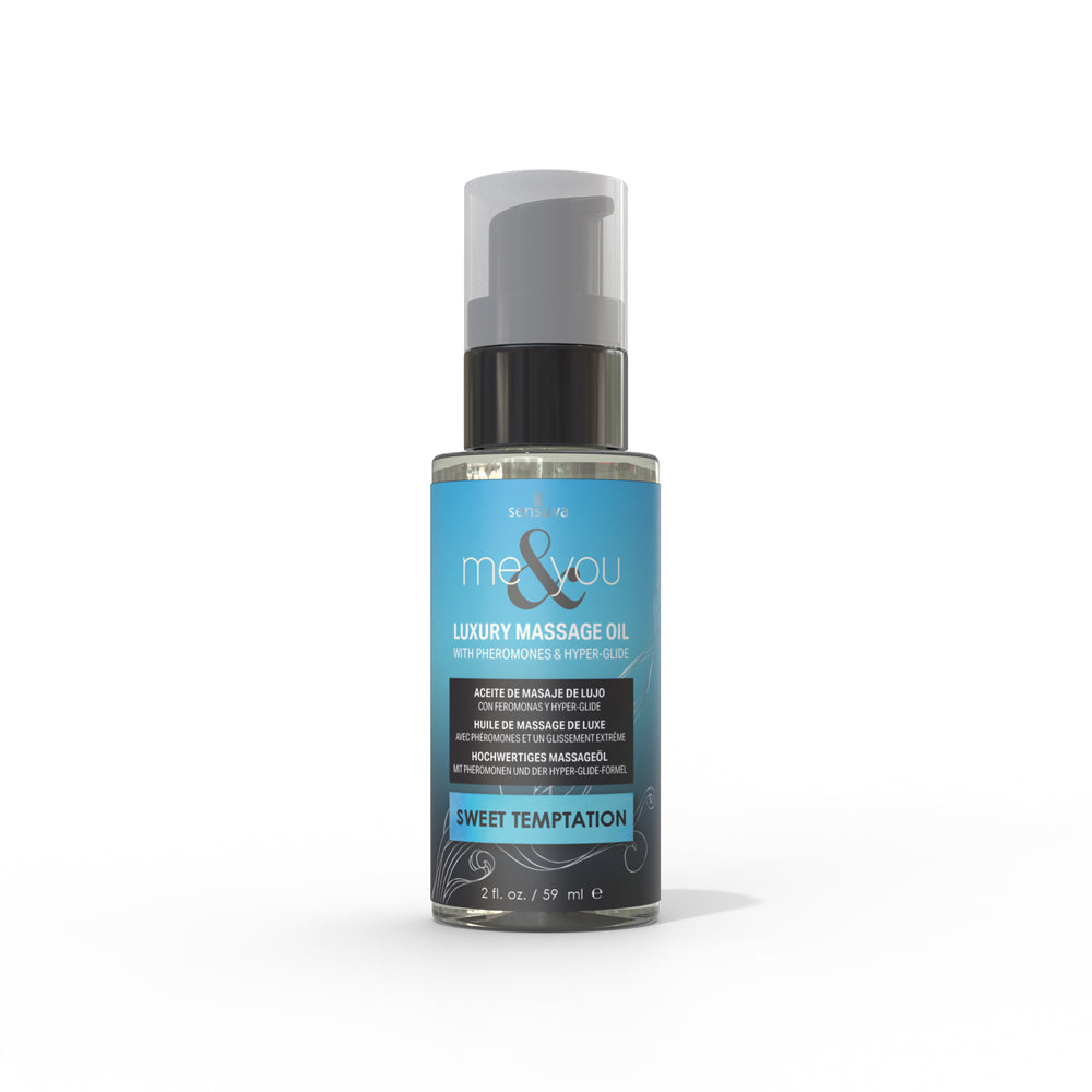 Sensuva Me & You Massage Oil-Sweet Temptations 2oz