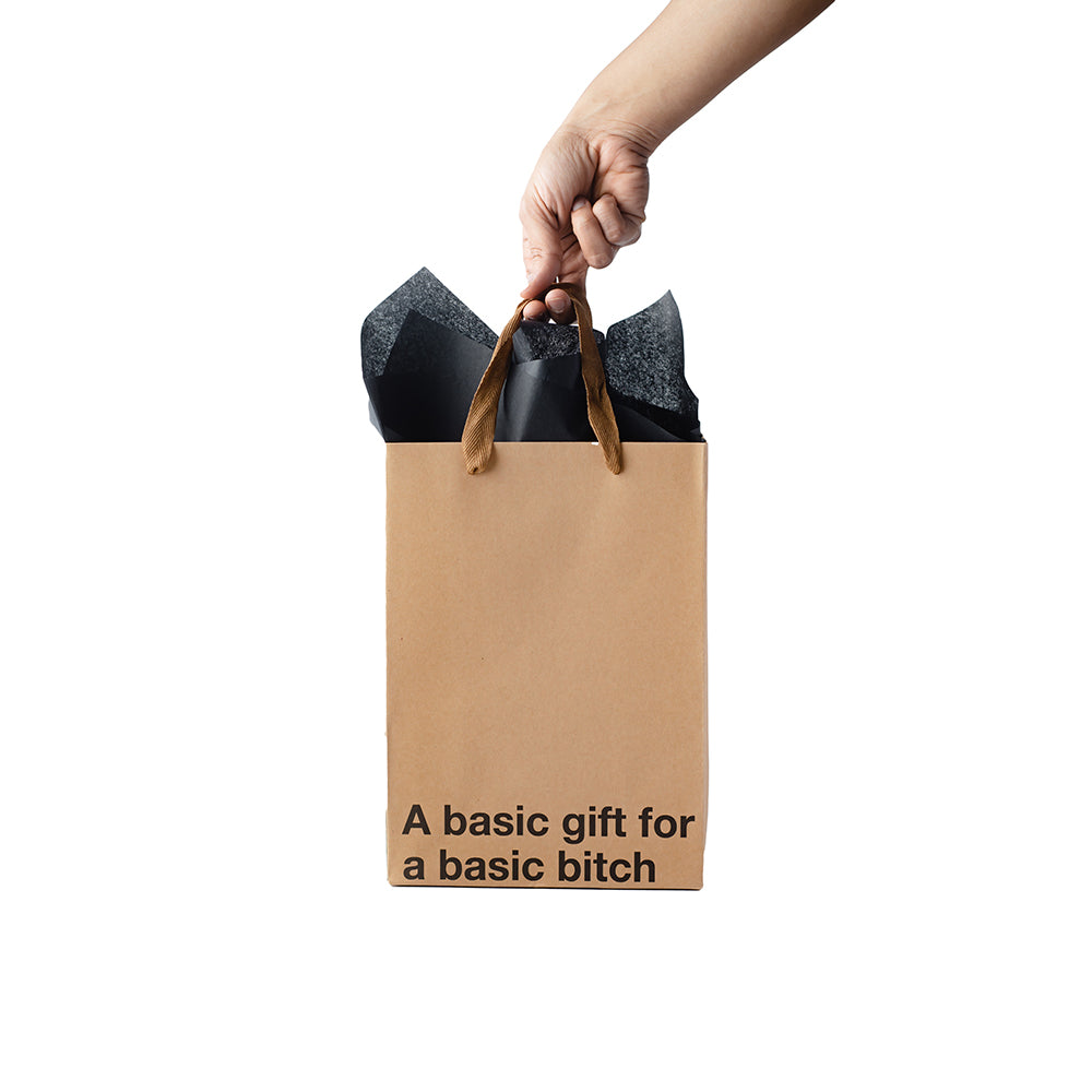 A Basic Gift For a Basic Bitch Gift Bag - Pack of 3