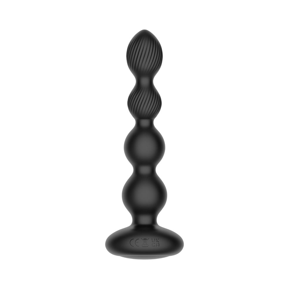Nexus Tornado Probe Rotating & Vibrating Butt Plug - Black