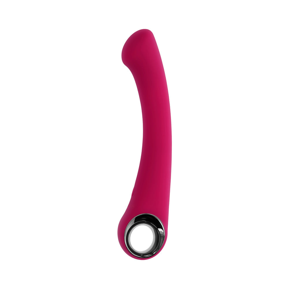 Evolved Pleasure Curve G-Spot Vibrator - Burgundy