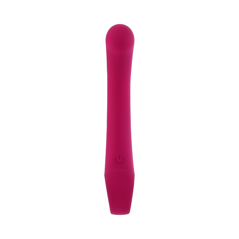 Evolved Pleasure Curve G-Spot Vibrator - Burgundy