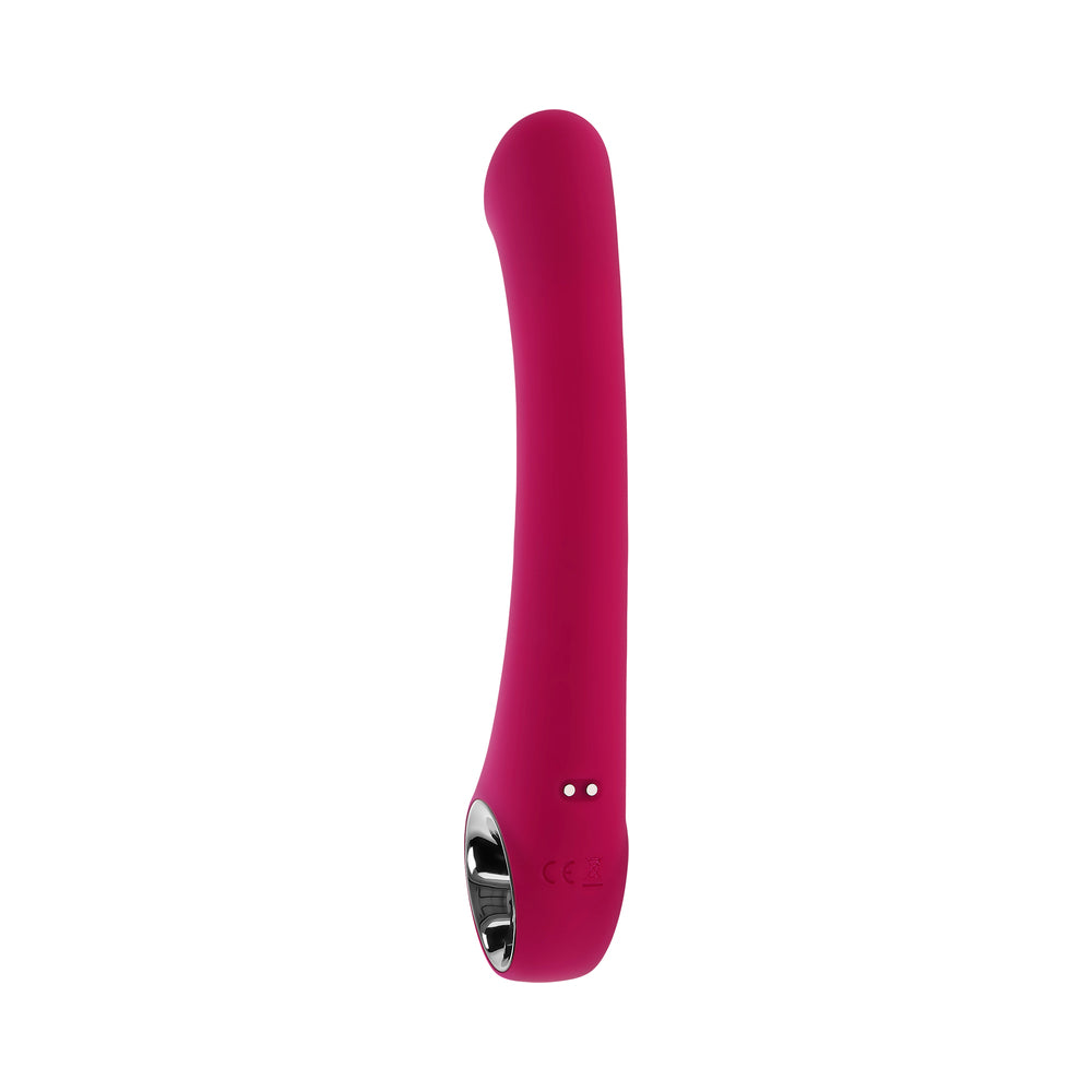 Evolved Pleasure Curve G-Spot Vibrator - Burgundy