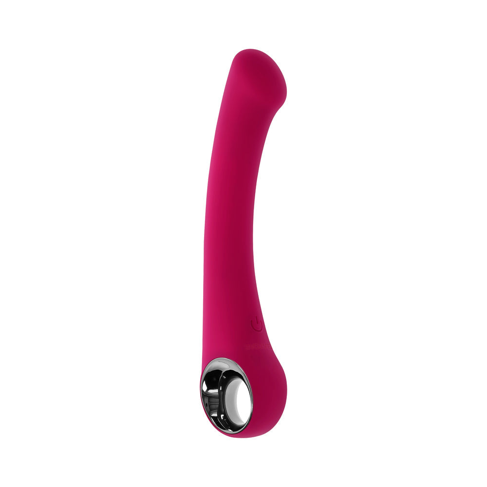 Evolved Pleasure Curve G-Spot Vibrator - Burgundy