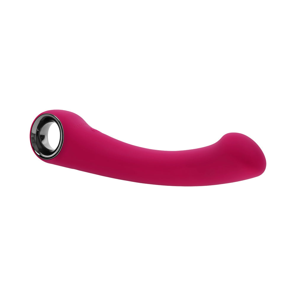 Evolved Pleasure Curve G-Spot Vibrator - Burgundy