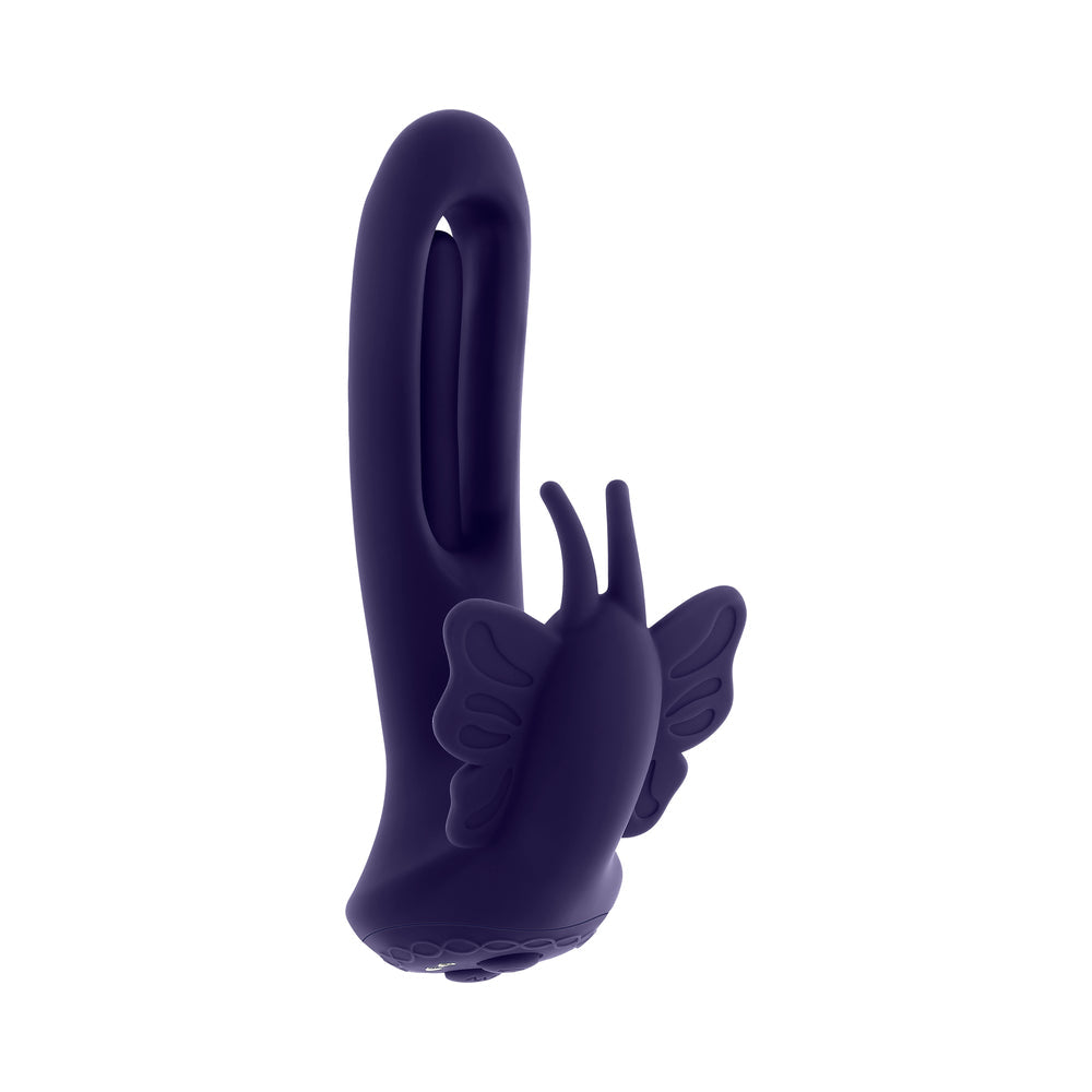 Evolved Lord of the Wings Flapping & Vibrating Stimulator - Purple