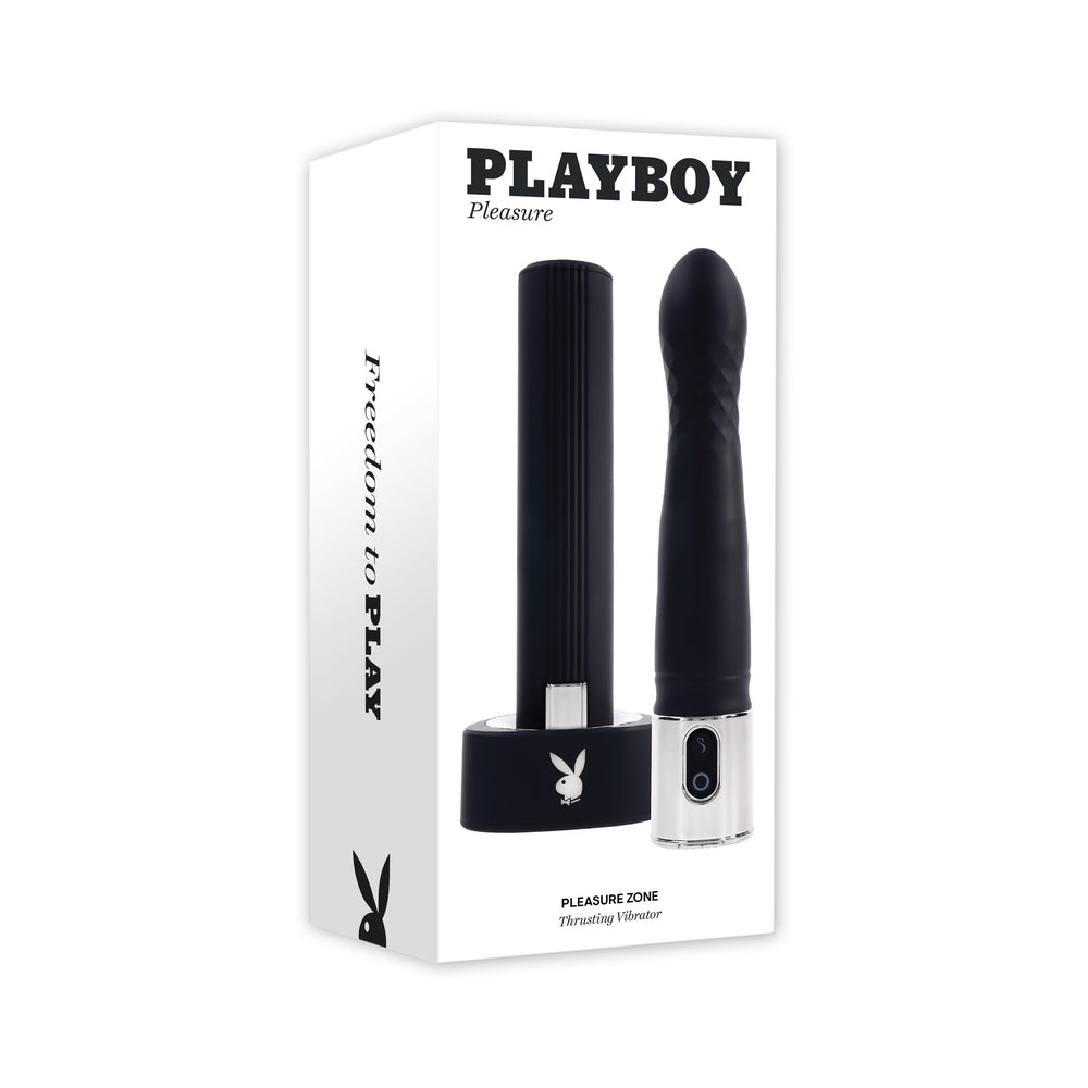Playboy Pleasure Pleasure Zone Vibrator - 2 AM Black