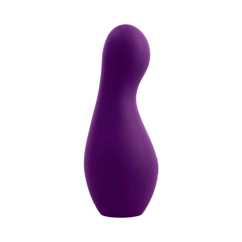 Playboy Pleasure The Jet Set Vibrator - Acai/Silver