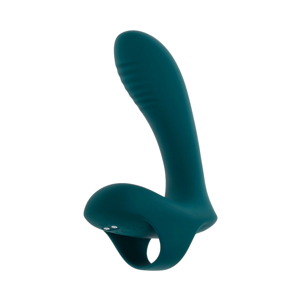Playboy Pleasure Wrapped Around My Finger Multi Play Vibrator - Dark Teal