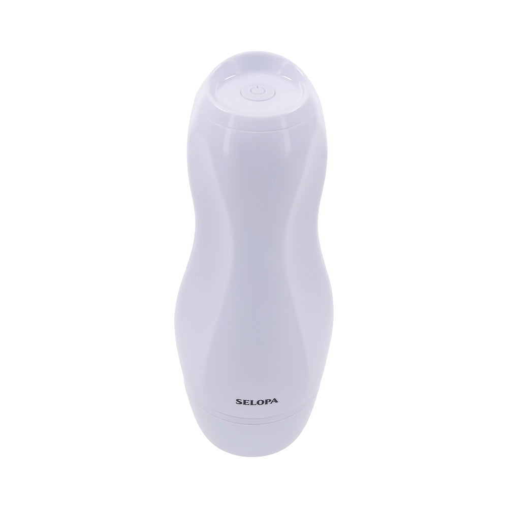 Selopa Pleasure Can Stroker - White