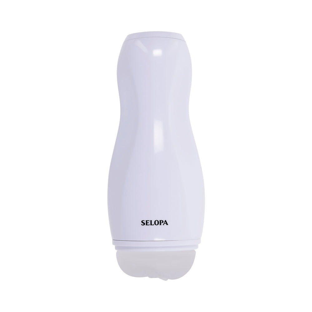 Selopa Pleasure Can Stroker - White