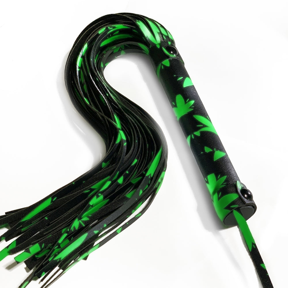 Stoner Vibes Glow in the Dark Flogger