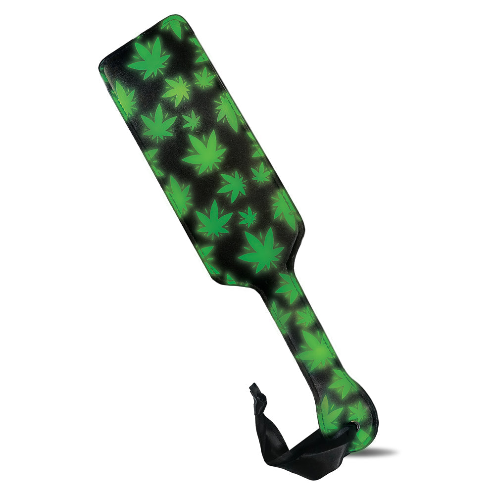 Stoner Vibes Glow in the Dark Paddle - Green
