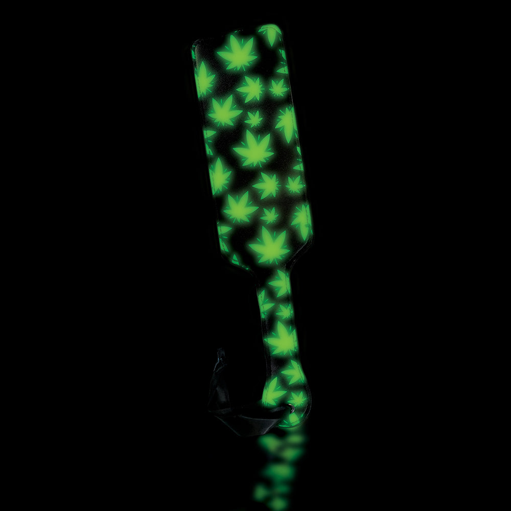 Stoner Vibes Glow in the Dark Paddle - Green