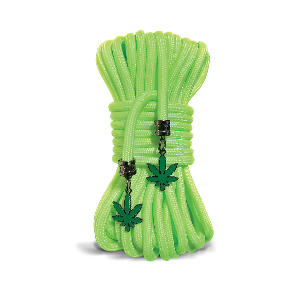 Stoner Vibes Glow in the Dark Rope - Green