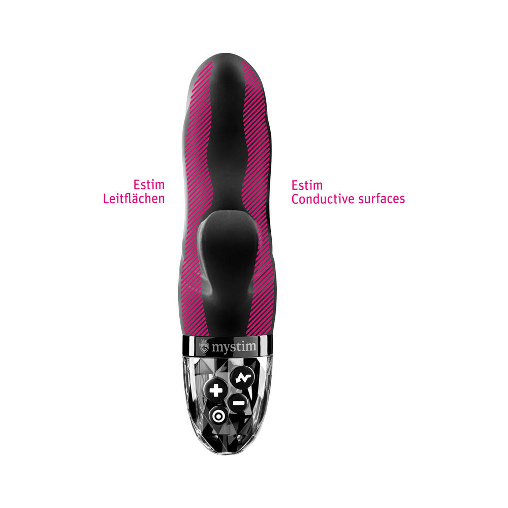 Mystim Hop Hop Bob Estim Vibrator-Black