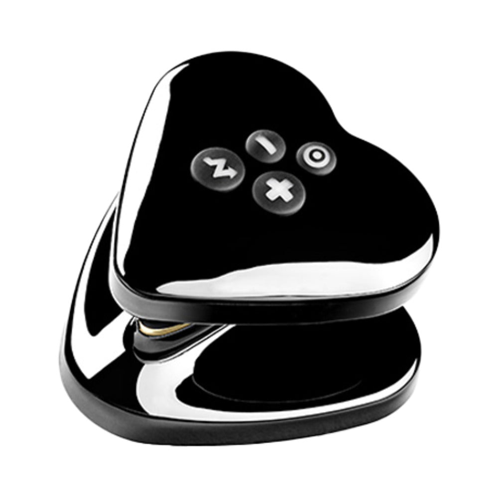 Mystim Heart's Desire Estim Layon Vibrator-Black