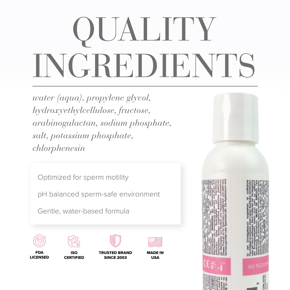 JO Actively Trying (TTC) Paraben-Free - Original Lubricant 4 oz