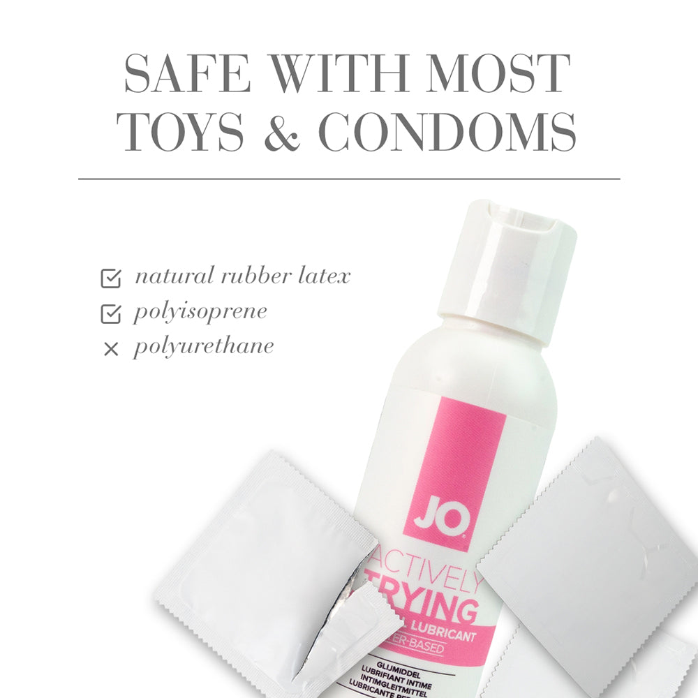 JO Actively Trying (TTC) Paraben-Free - Original Lubricant 4 oz